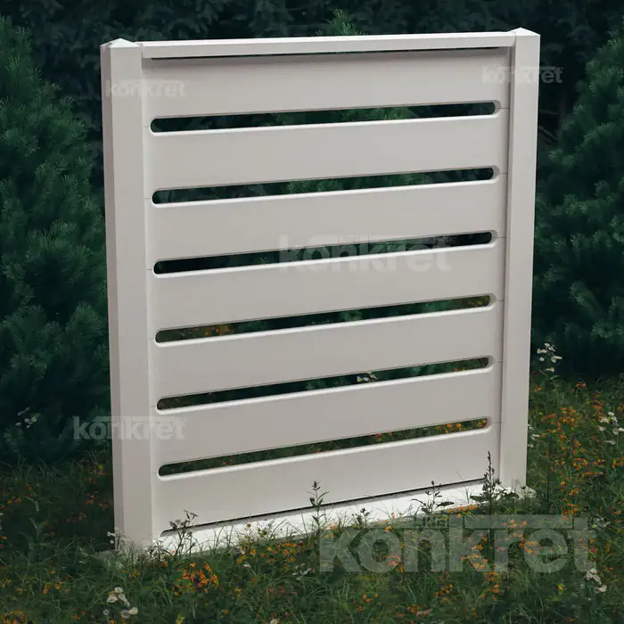 Avalon concrete fence (KV301)
