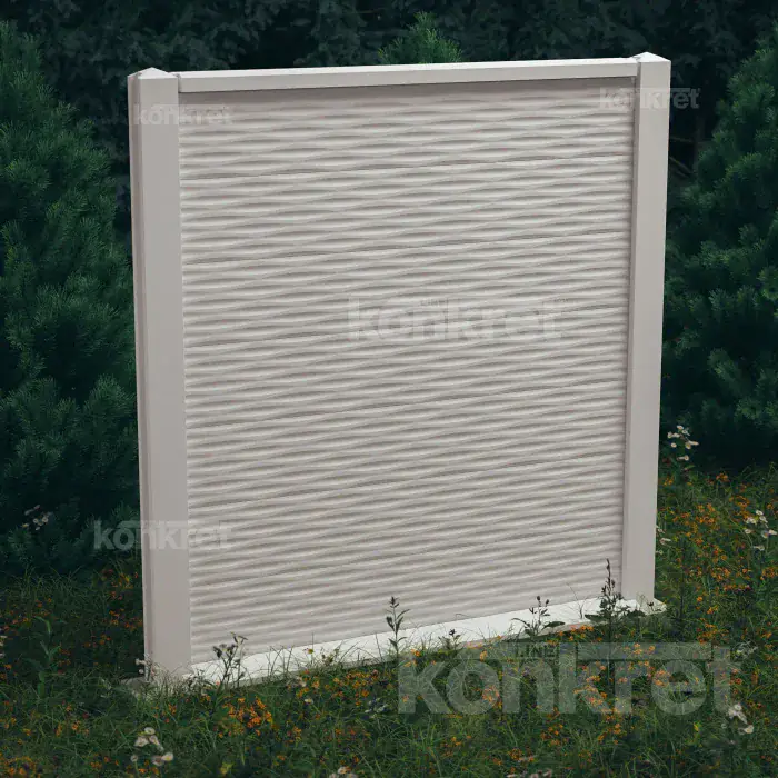 Concrete fence Ocean (KM202)