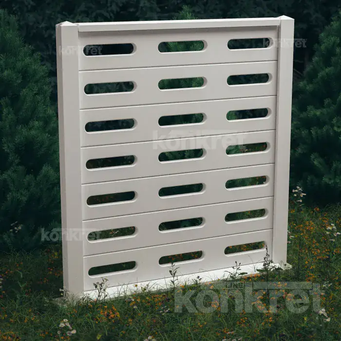Visio concrete fence (KV201)
