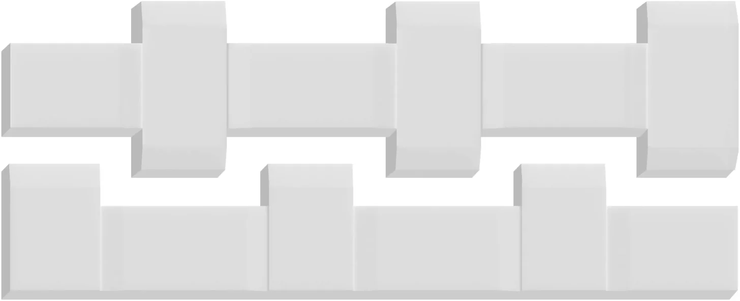 2 Space panels (KV500), one above the other